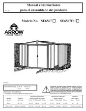 Arrow SE6567 Manual E Instrucciones Para El Ensamblado Del Producto