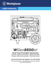 Westinghouse WGen9500DF Manual De Usuario