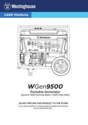 Westinghouse WGen9500 Manual Del Usuario