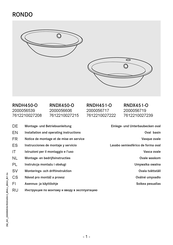 Franke RONDO Instrucciones De Montaje