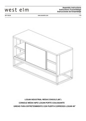 West Elm LOGAN Instrucciones De Ensamblaje