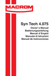 Macrom Syn Tech 4.075 Manual De Instrucciones