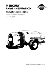 Hardi MERCURY SF85 Manual De Instrucciones