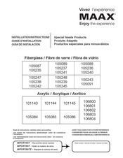 MAAX 105091 Guia De Instalacion