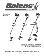 MTD Bolens BL26BC Manual Del Operador