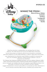 Bright Starts Disney baby WINNIE THE POOH 10923 Manual Del Usuario