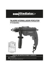 Gladiator TP 413/6/220 k Manual De Instrucciones