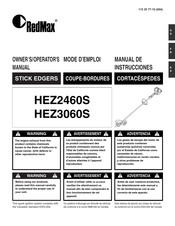 RedMax HEZ3060S Manual De Instrucciones