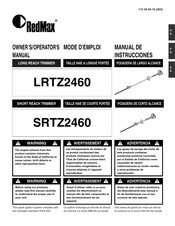 RedMax SRTZ2460 Manual De Instrucciones