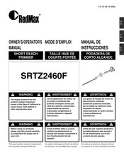 RedMax SRTZ2460F Manual De Instrucciones