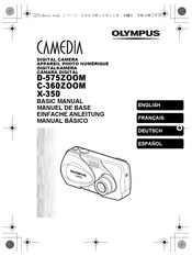 Olympus CAMEDIA C-360ZOOM Manual Básico