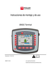 Muller Elektronik BASIC-Terminal Instrucciones De Montaje