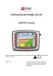 Muller Elektronik COMFORT-Terminal Instrucciones De Montaje Y De Uso