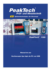 PeakTech 1350 Manual De Uso