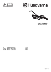 Husqvarna LC 221RH Manual Del Usuario