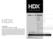 HDX HDXST9032 Manual Del Usuario