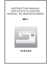 Singer 4060 Manual De Instrucciones