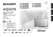 Sharp Aquos LC-70LE650U Guía De Configuración