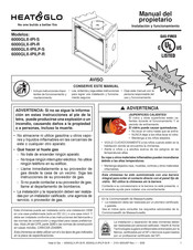 Heat & Glo 6000GLX-IPILP-S Manual Del Propietário