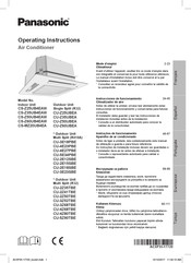 Panasonic CU-2Z35TBE Instrucciones De Funcionamiento