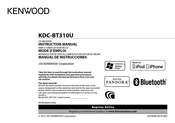 Kenwood KDC-BT310U Manual De Instrucciones