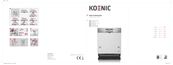 Koenic KDW 60121 A2 BI Manual De Instrucciones