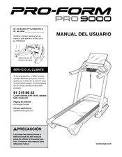 Pro-Form PRO 9000 Manual Del Usuario