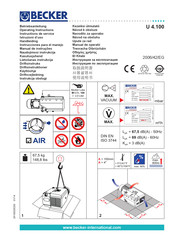 Becker U 4.100 Instrucciones Para El Montaje