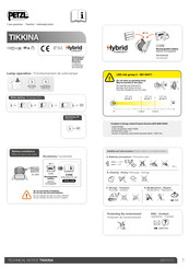 Petzl TIKKINA Manual De Instrucciones