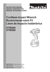 Makita DTW285 Manual De Instrucciones