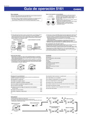 Casio 5161 Guía De Operación