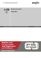 EWM Trolly 35-2 Manual De Instrucciones