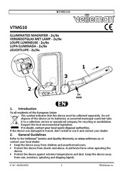 Velleman VTMG10 Manual Del Usuario