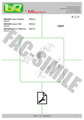 UMBRA RIMORCHI 23057 Manual De Instrucciones