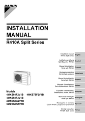 Daikin 3MXS68G3V1B Manual De Instalación
