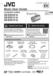 JVC GZ-EX215 Guia Basica Del Usuario