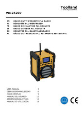 Toolland WR25207 Manual Del Usuario