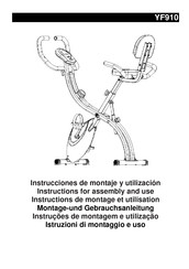 BH FITNESS YF910 Instrucciones De Montaje