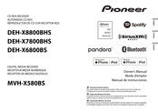 Pioneer DEH-X7800BHS Manual De Instrucciones