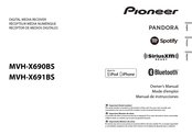 Pioneer MVH-X690BS Manual De Instrucciones