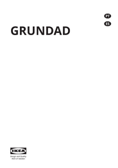 Ikea GRUNDAD Manual Del Usuario