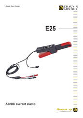 Chauvin Arnoux E25 Guia De Inicio Rapido