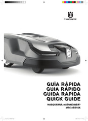 Husqvarna AUTOMOWER 315 Guía Rápida
