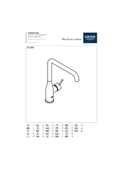 Grohe 30 269 Manual De Instrucciones