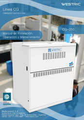 WESTRIC CG-050 Manual De Instalacion Operación Y Mantenimiento