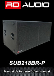 RD AUDIO SUB218BR-P Manual De Usuario