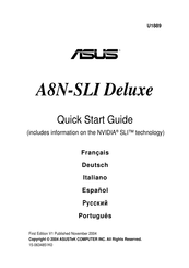 Asus A8N-SLI Deluxe Guia De Inicio Rapido