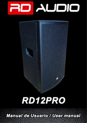 RD AUDIO RD12PRO Manual Del Usuario