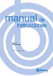 BALAY 3EB9 7 V Serie Instrucciones De Uso