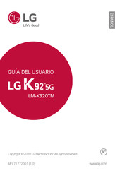 LG K 92 5G Guia Del Usuario